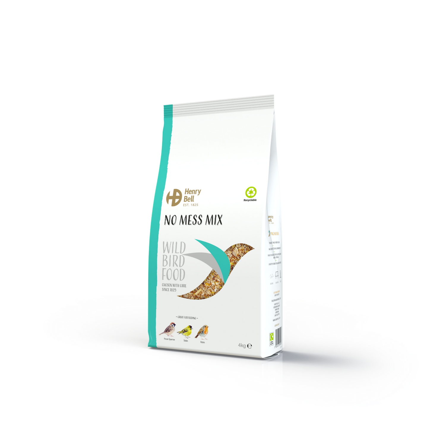 Henry Bell No Mess Mix Wild Bird Food 2Kg