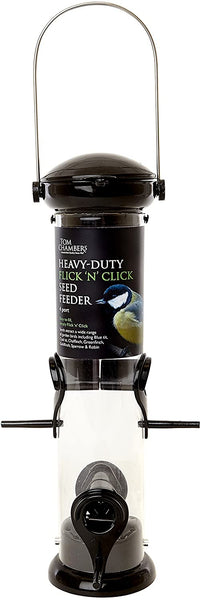 Tom Chambers Heavy Duty 4 Port Flick 'n' Click Seed Feeder