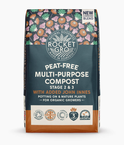 Rocket Gro Multi-Purpose Compost with added John Innes 20 litre