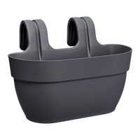 Elho Vibia Campana Easy Hanger Pot - Medium - Anthracite