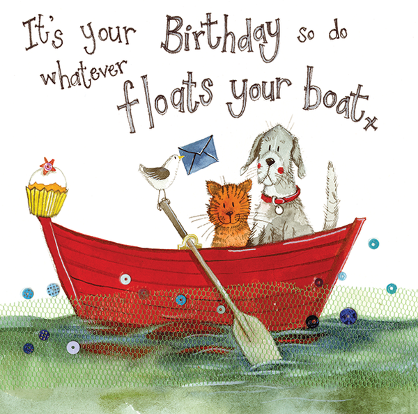 Float Your Boat Birthday Card