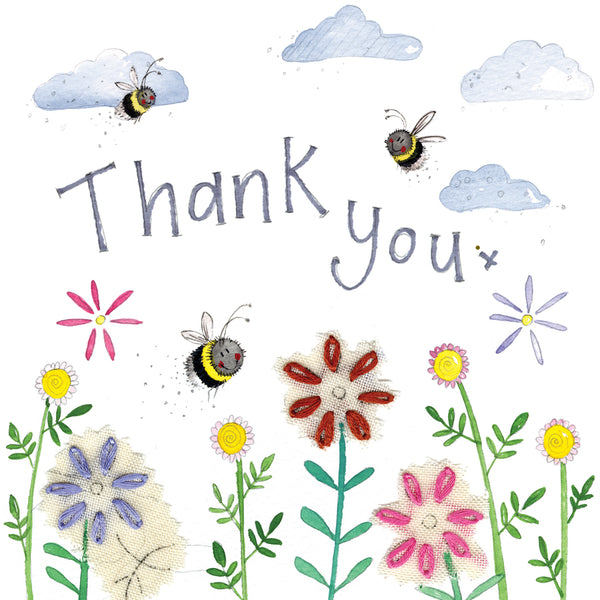 Bees Thank You Card