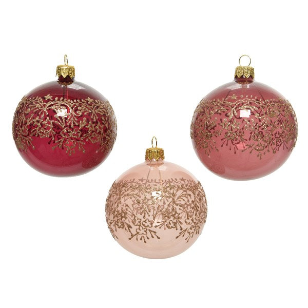 Champagne Glitter Bauble