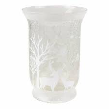 Crackle Effect Candle Holder