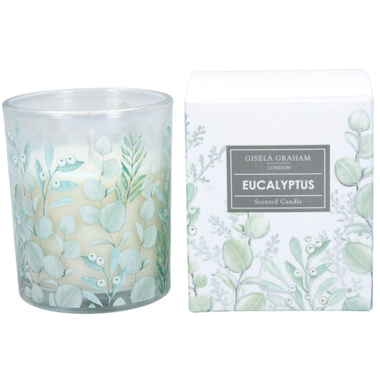 Gisela Graham Boxed Scented Candle - Eucalyptus