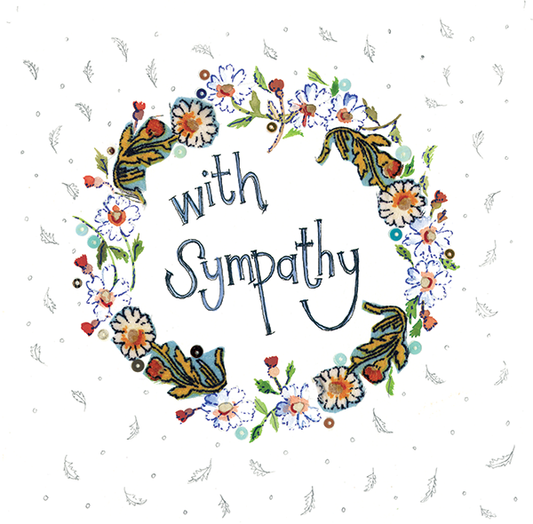Floral Sympathy Card