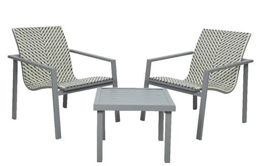 Quebec Lounge Set - Grey