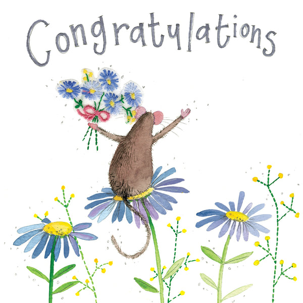 Mouse Congratulations Card