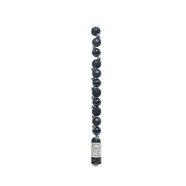 Tube Of 14 Night Blue Baubles