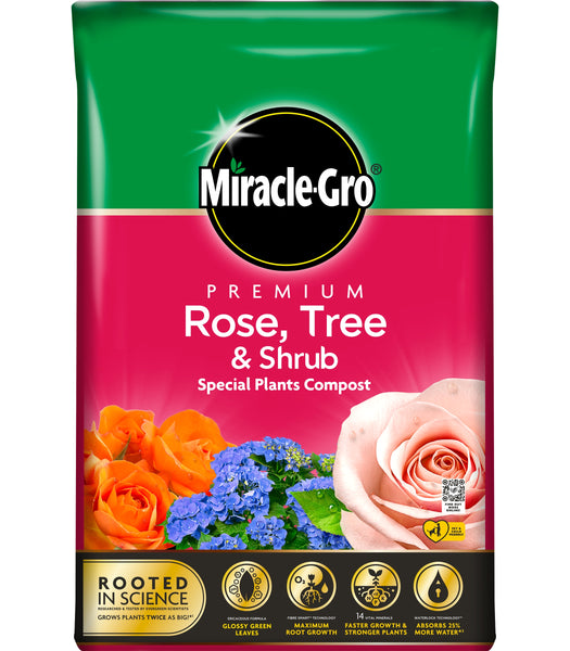 Miracle-Gro Rose, Tree & Shrub 40 Litres