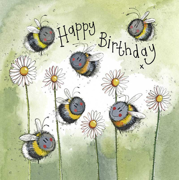 Sunshine Buzz Birthday Card