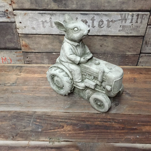 Rabbit On Tractor